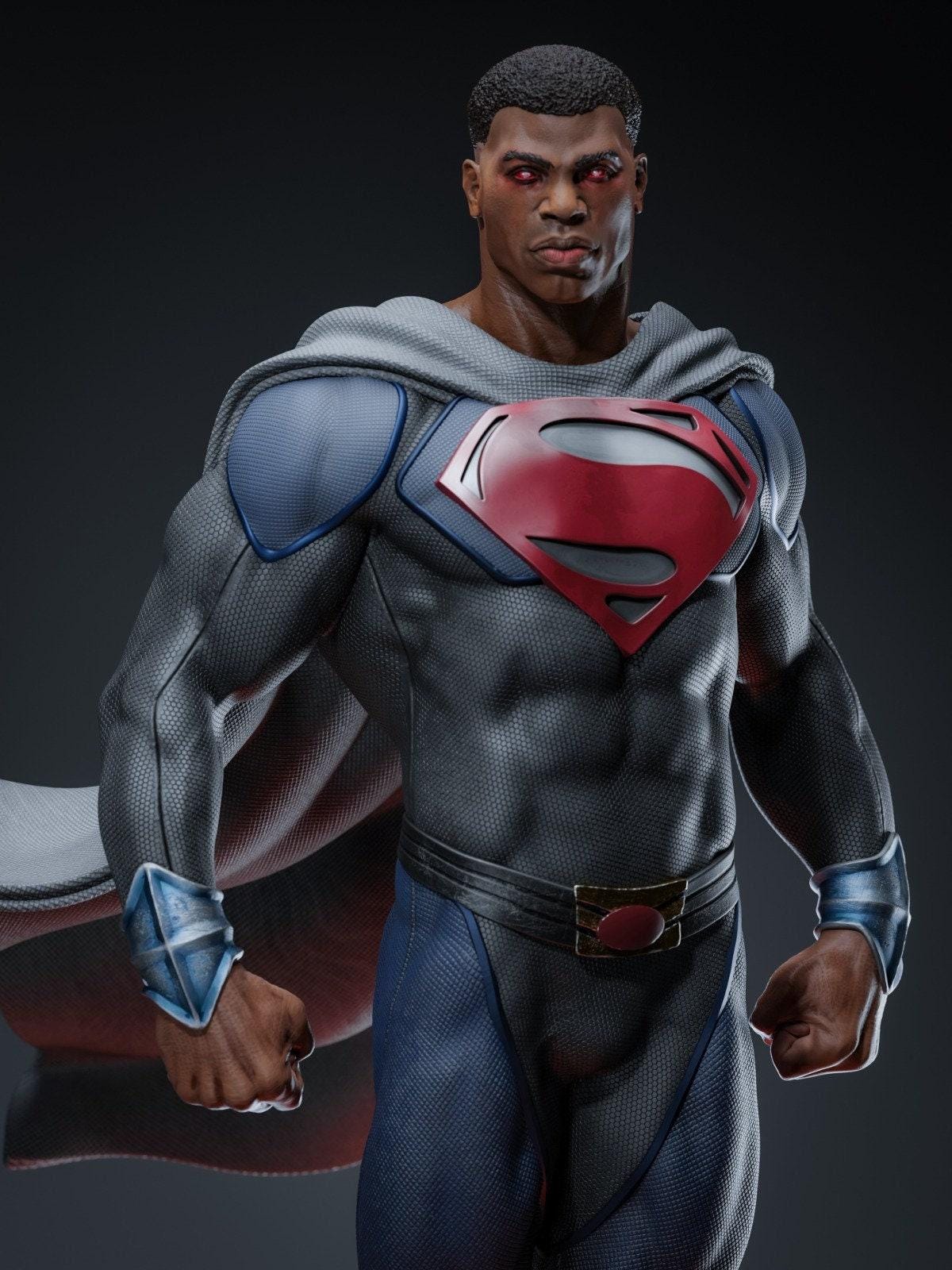 Epic General Zod 3D Printed Collectible Statue | Hand-Painted DC Comics Villain Figure for Superman Fans