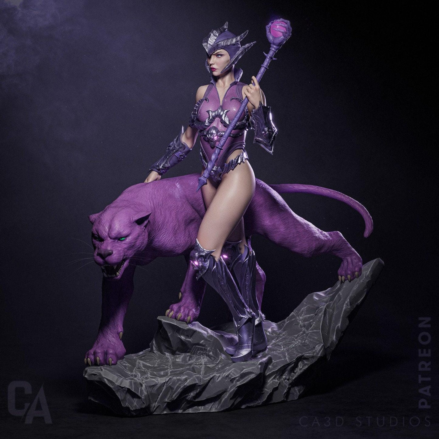 Masters of the Universe: Lyn 3D Printed Resin Statue – Collectible Figure Fanart (NSFW)
