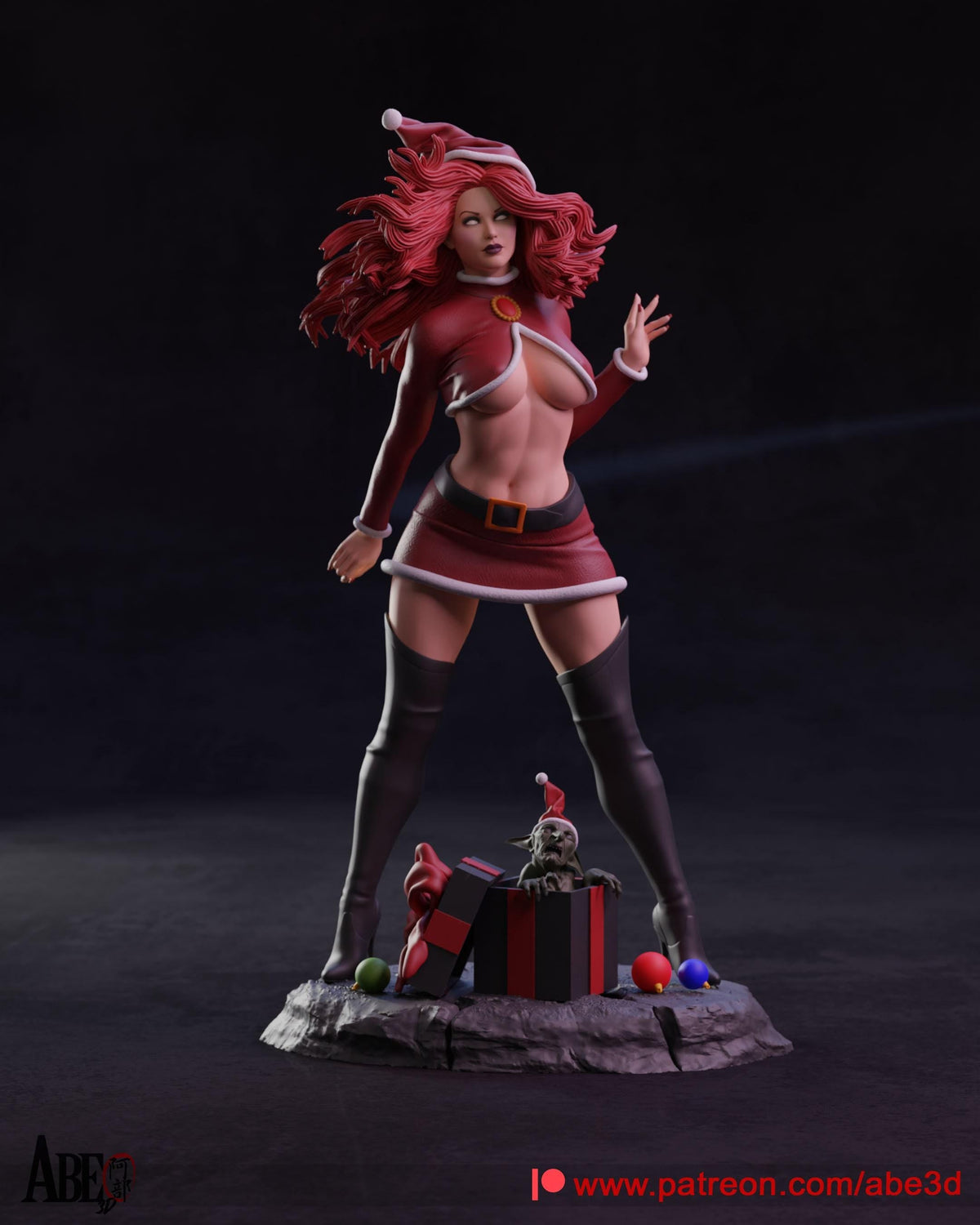 Madelyne Pryor X-Men NSFW 3D Printed Statue – Mature Goblin Queen Resin Collectible, Made to Order for Adult Collectors