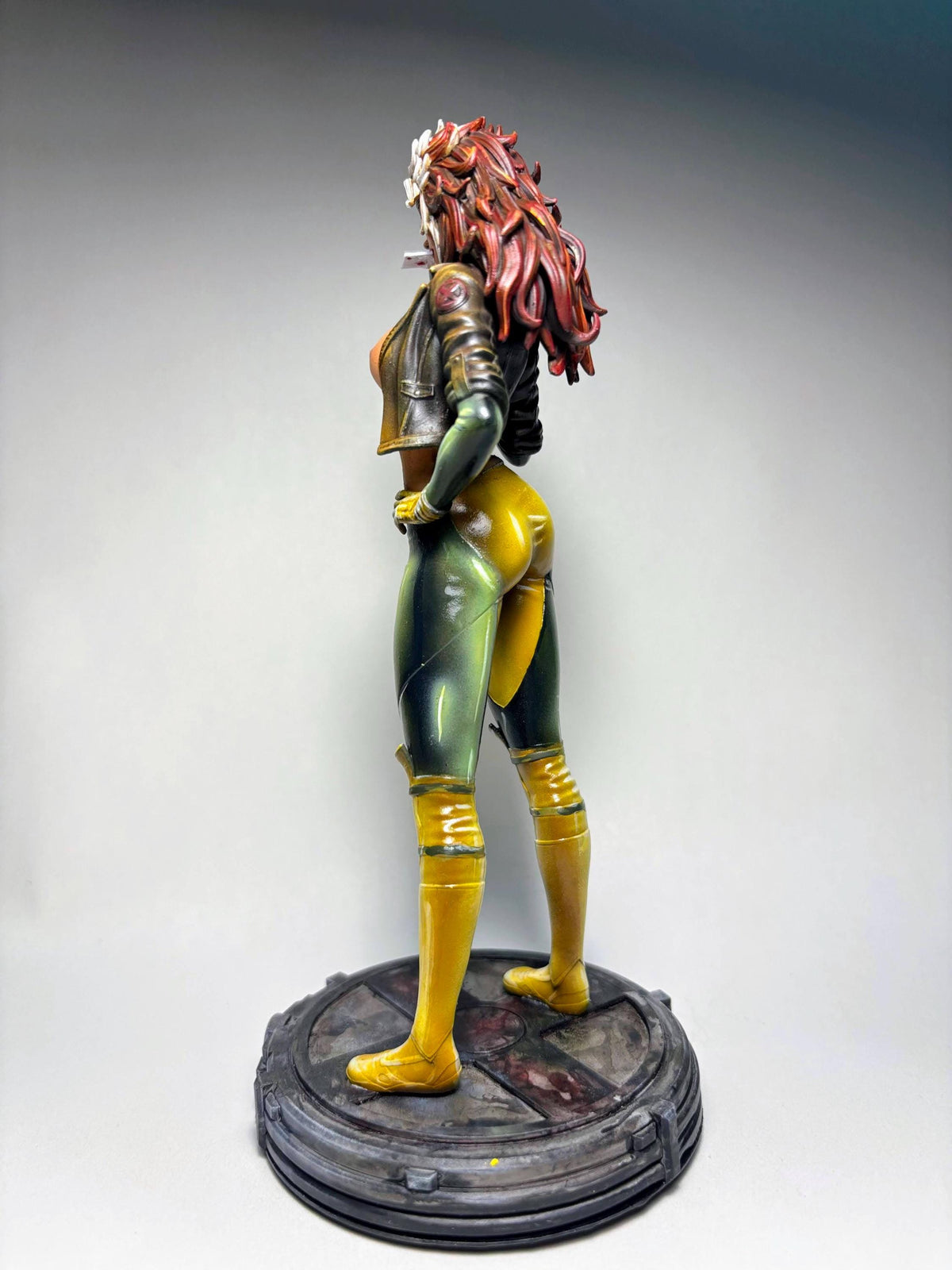 Rogue NSFW 3D Printed Statue – Mature X-Men Mutant Heroine Resin Collectible, Made to Order for Adult Collectors & Fans