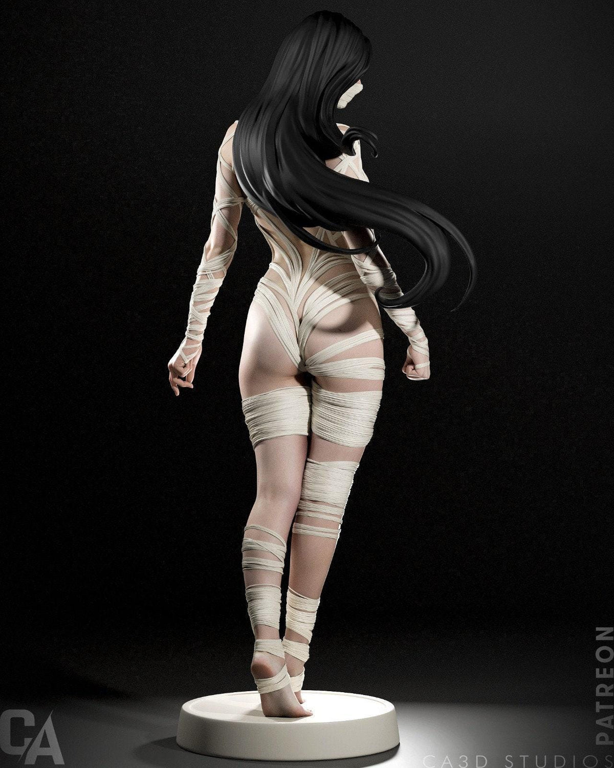 Silk Marvel NSFW 3D Printed Statue – Mature Spider-Verse Heroine Resin Collectible, Made to Order for Adult Collectors