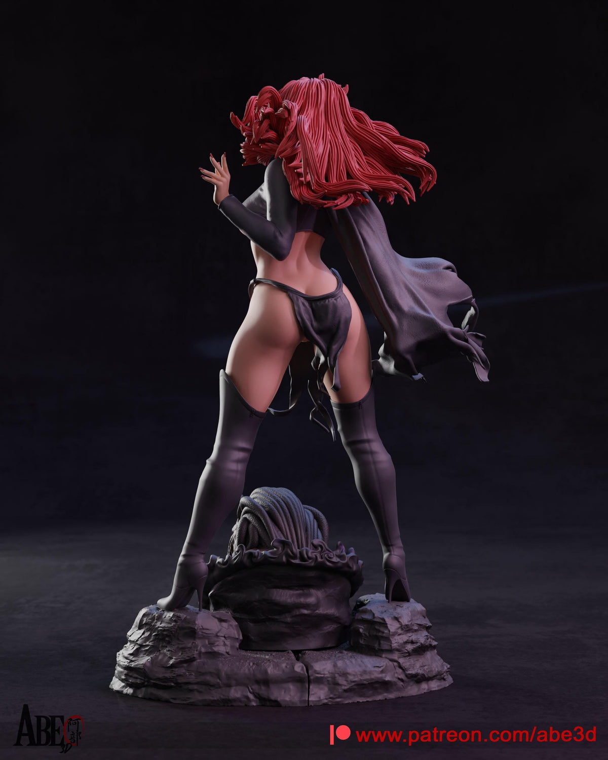 Madelyne Pryor X-Men NSFW 3D Printed Statue – Mature Goblin Queen Resin Collectible, Made to Order for Adult Collectors