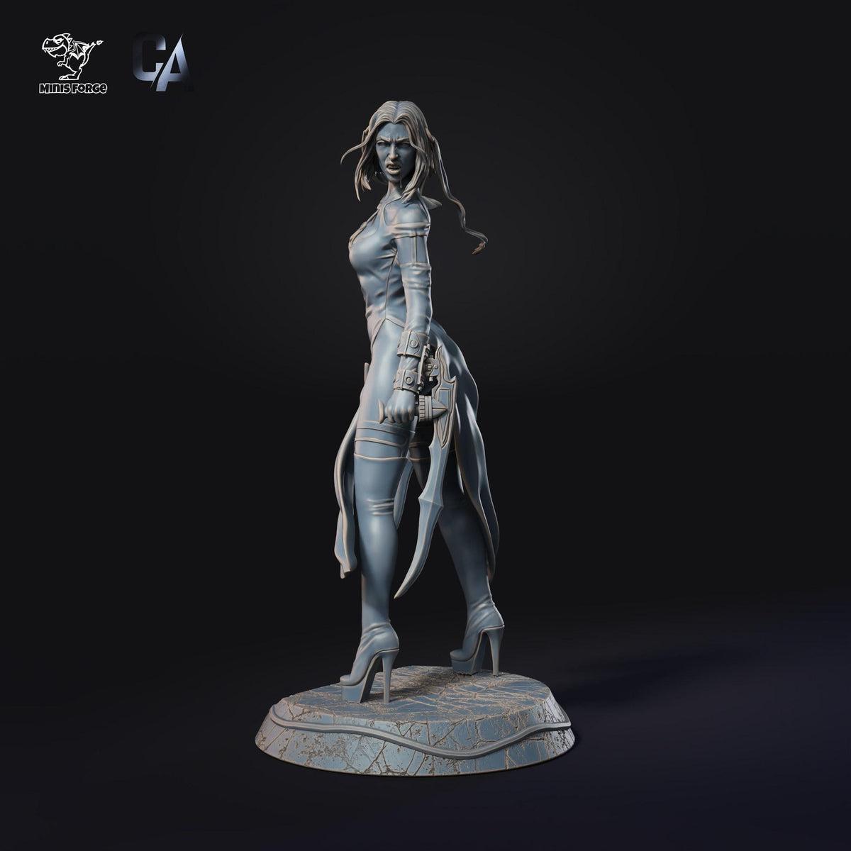 BloodRayne NSFW 3D Printed Statue – Mature Horror Resin Collectible, Made to Order for Adult Collectors and Hobbyists