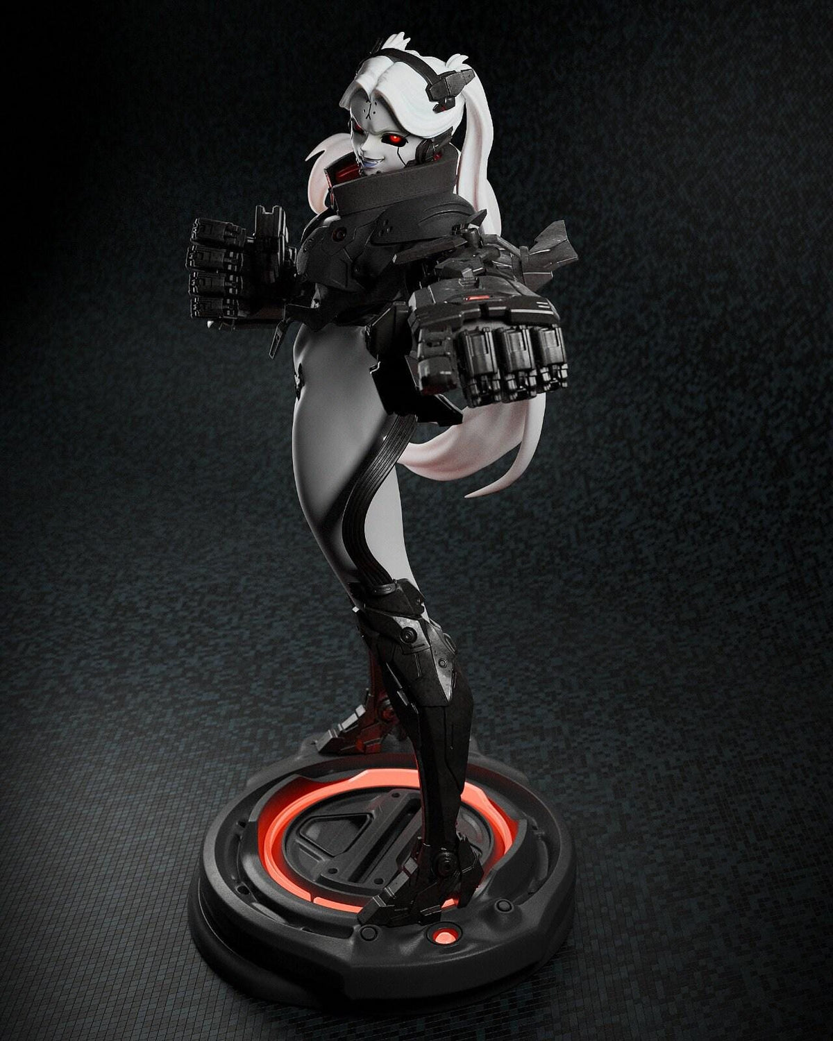 Rebecca Cyberpunk NSFW 3D Printed Statue – Mature Anime Edgerunner Resin Collectible, Made to Order for Adult Collectors