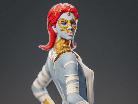 Shapeshifting Mystique 3D Printed Resin Statue - X-Men Mutant Marvel Collectible Figure