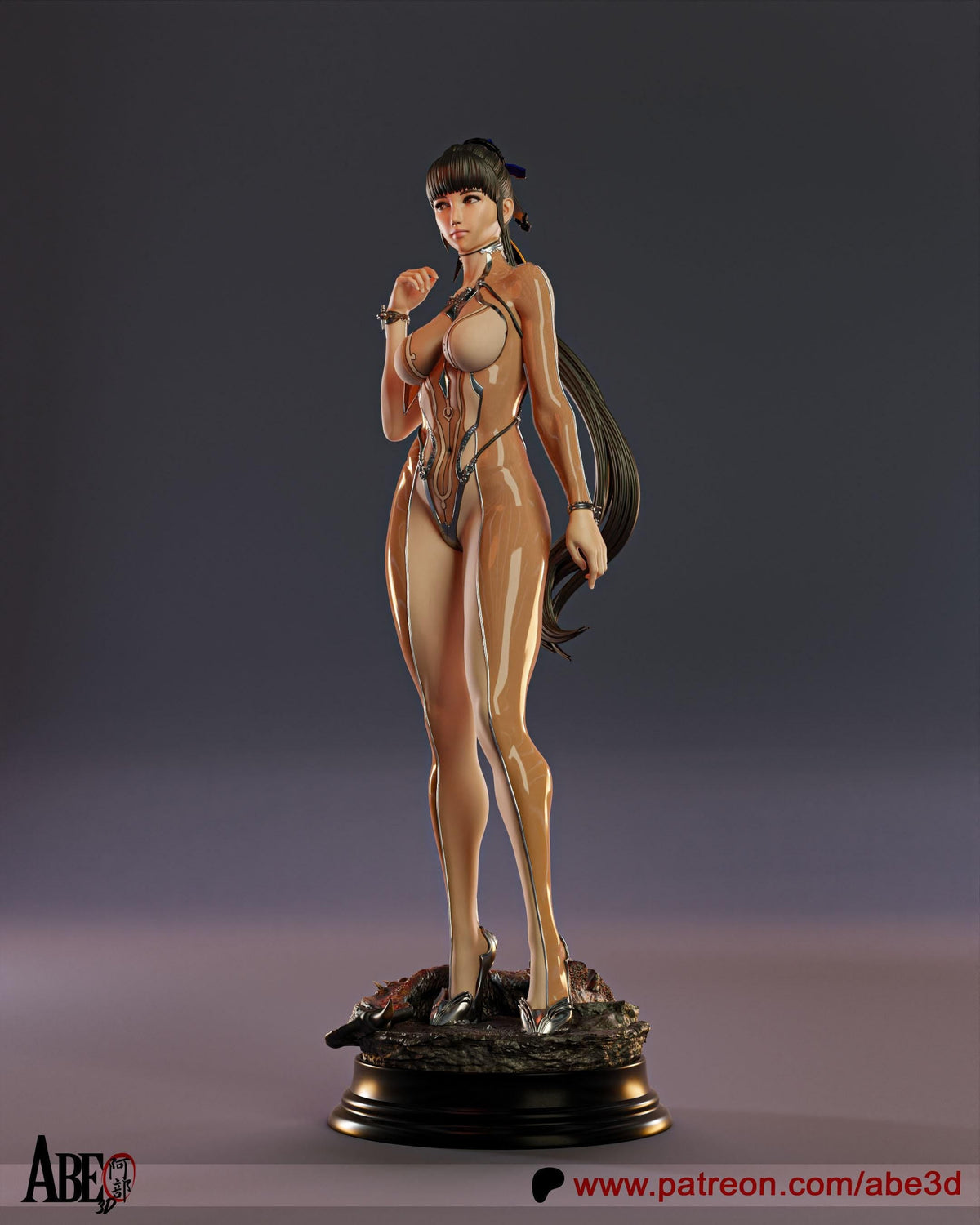 Eve Stellar Blade NSFW 3D Printed Statue – Mature Sci-Fi Gaming Resin Collectible, Made to Order for Adult Collectors