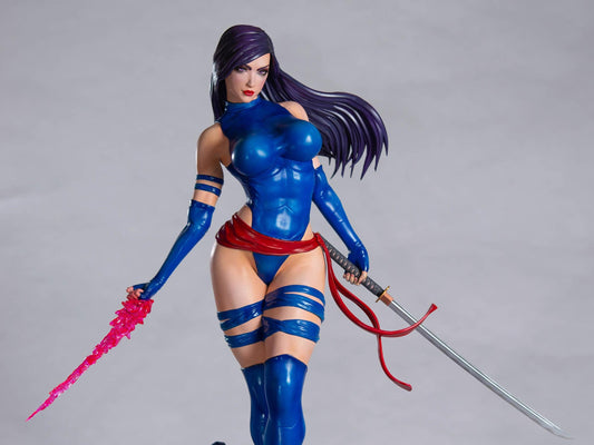 Psylocke Marvel X-Men Collectible 3D Printed Resin Figure | Hand Painted or Unpainted Mutant Statue (119 characters)