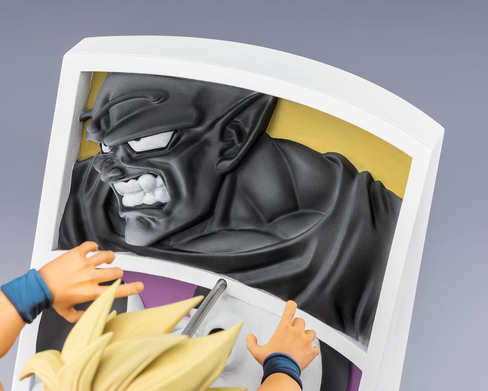 Dragon Ball Z Son Goku Figuarts Zero Trail of Battles detail view — original Tamashii Nations window box packaging