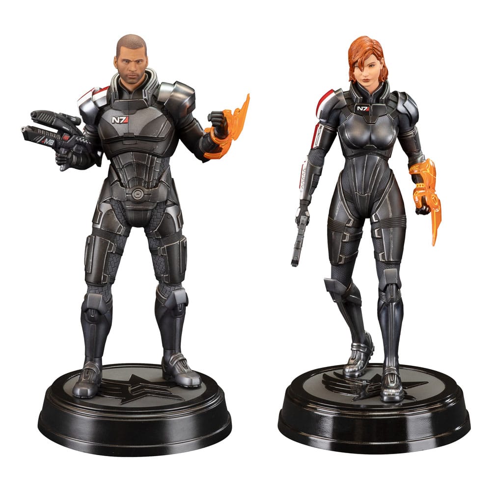 Mass Effect PVC Statue Commander John Shepard 23 cm