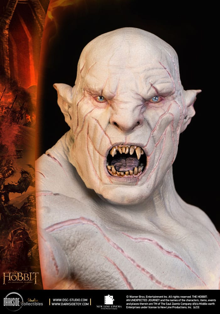 The Hobbit MS Series Statue 1/3 Azog The Defiler John Howe Signature Edition Edition 90 cm