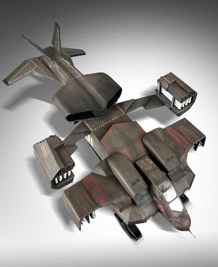 Aliens Replica UD-4 Cheyenne Dropship 61 cm