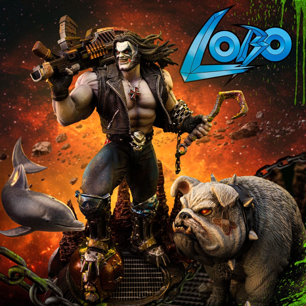 DC Comics Art Scale Statue 1/10 Lobo Unleashed 24 cm