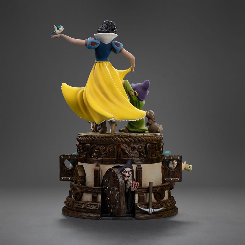 Snow White and the Seven Dwarves Art Scale Statue 1/10 Snow White and Dopey Deluxe Edition 21 cm