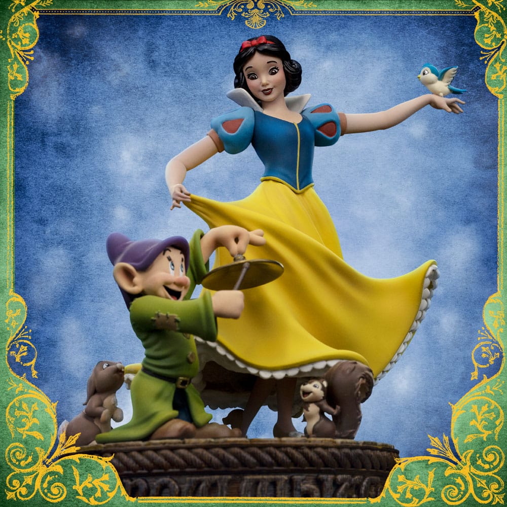 Snow White and the Seven Dwarves Art Scale Statue 1/10 Snow White and Dopey Deluxe Edition 21 cm