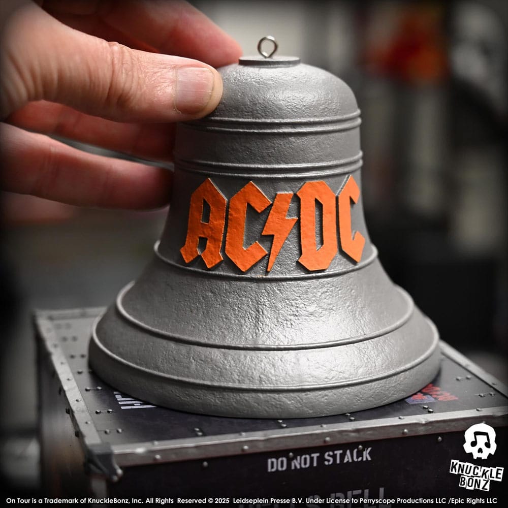 AC/DC Rock Ikonz On Tour Statue PWR UP Tour Hells Bell