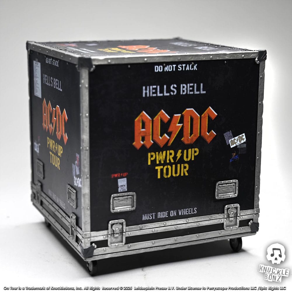 AC/DC Rock Ikonz On Tour Statue PWR UP Tour Hells Bell