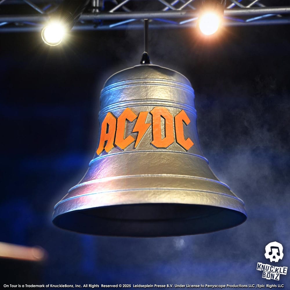 AC/DC Rock Ikonz On Tour Statue PWR UP Tour Hells Bell