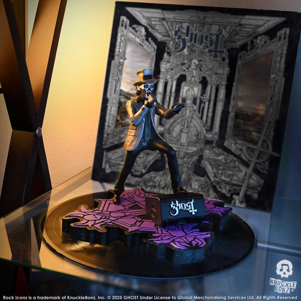 Ghost Rock Iconz Statue Papa V Perpetua Top Hat 22 cm