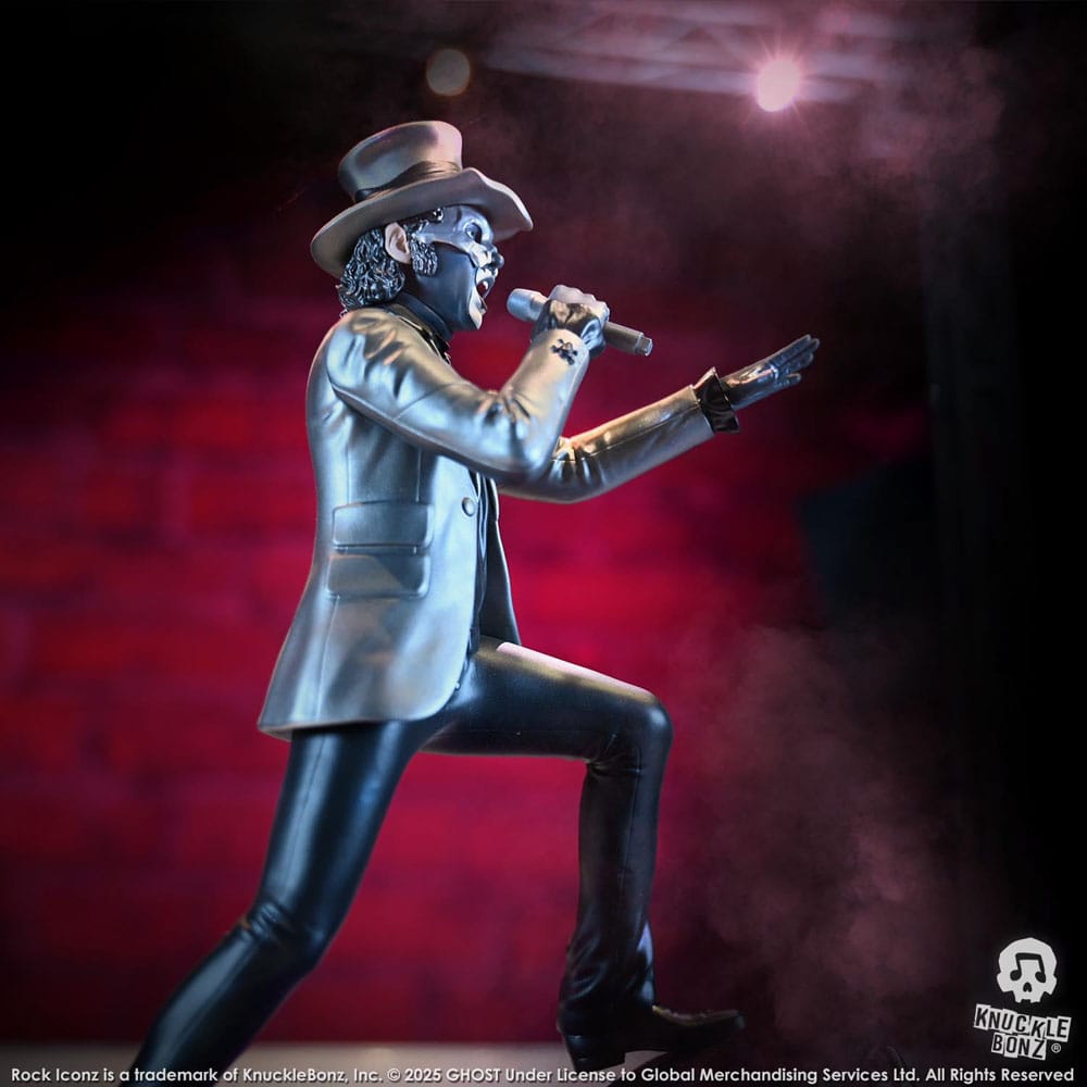 Ghost Rock Iconz Statue Papa V Perpetua Top Hat 22 cm