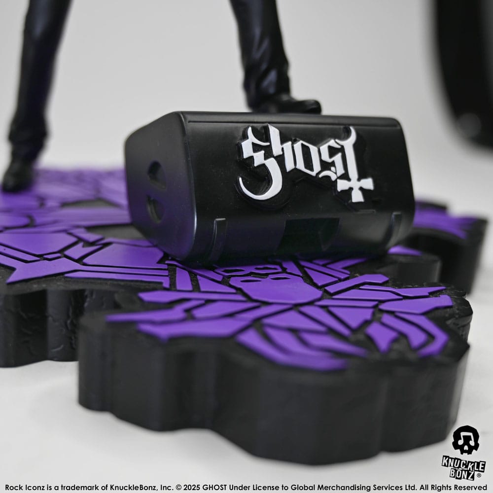 Ghost Rock Iconz Statue Papa V Perpetua Top Hat 22 cm