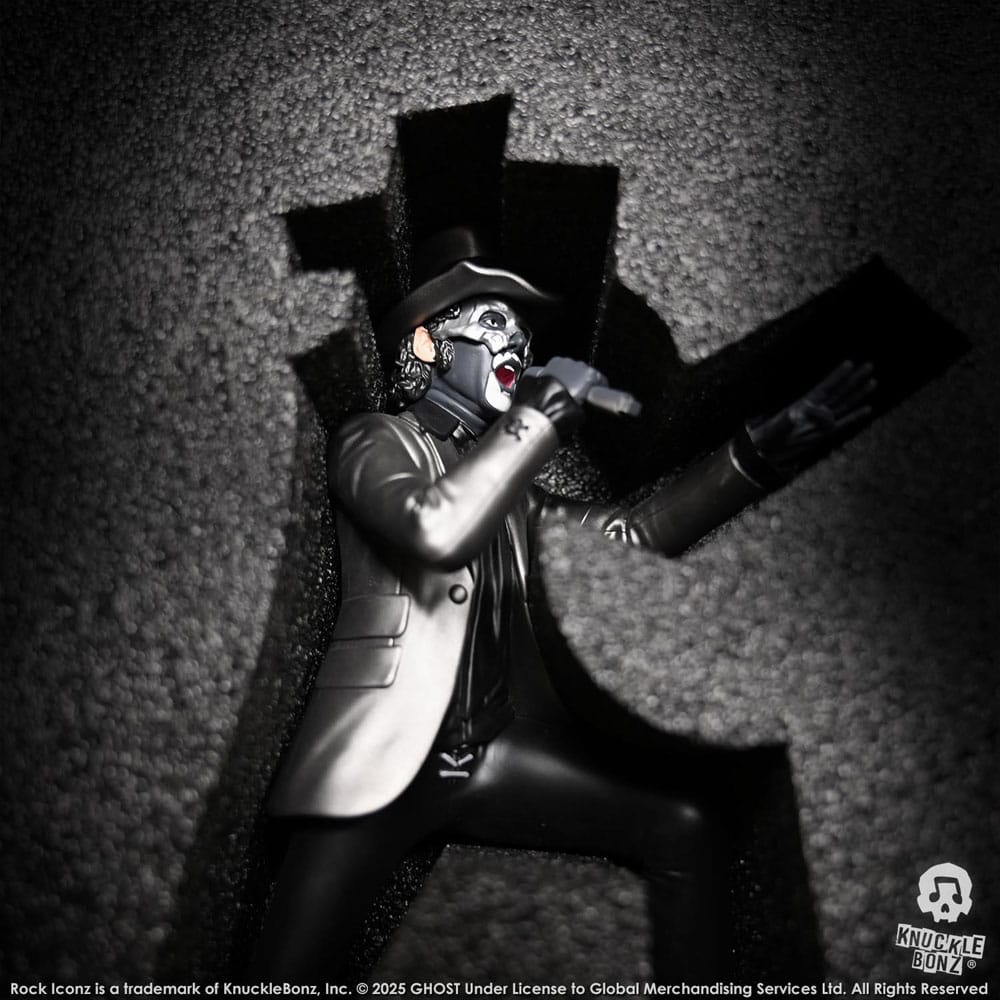 Ghost Rock Iconz Statue Papa V Perpetua Top Hat 22 cm