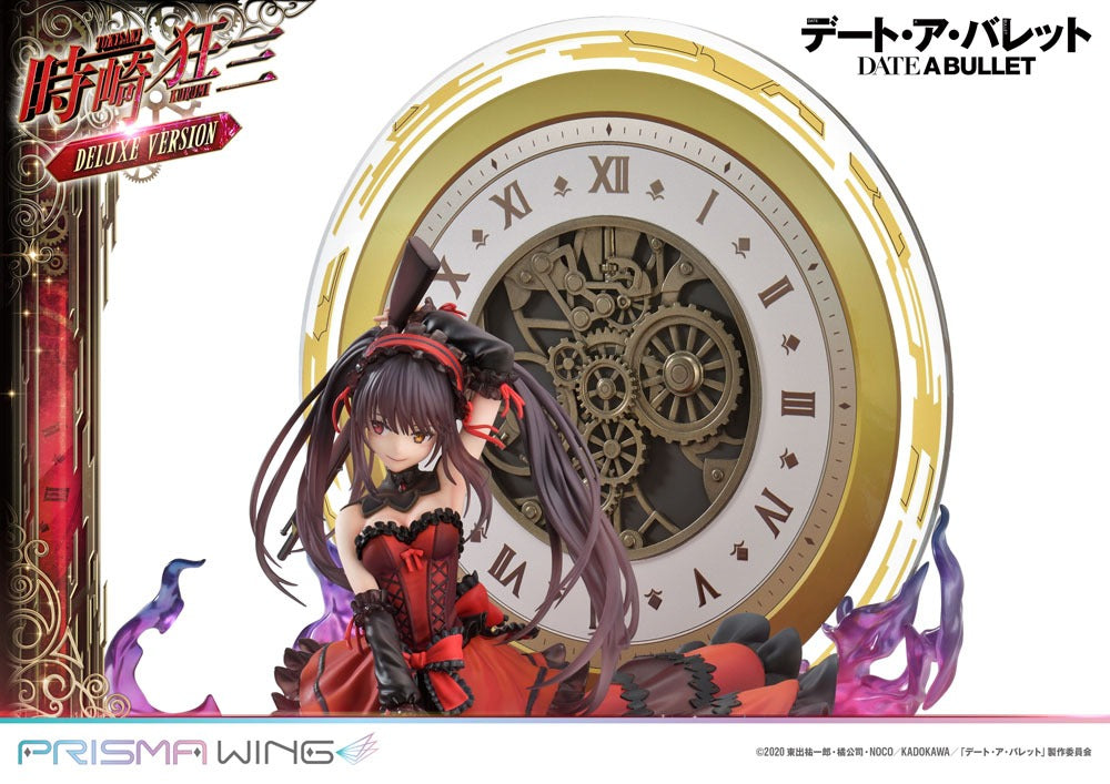 Date A Live Fragment: Date A Bullet Prisma Wing PVC Statue 1/7 Kurumi Tokisaki Deluxe Version 37 cm