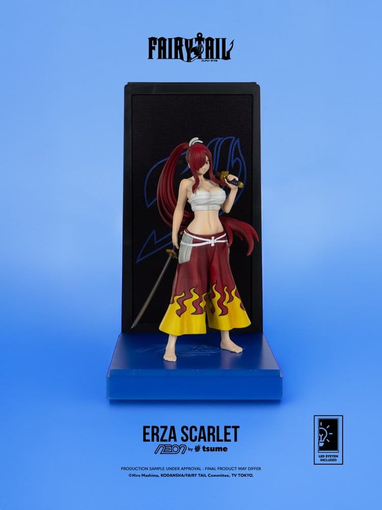 Fairy Tail Neon Figure 1/9 Erza Scarlet 25 cm